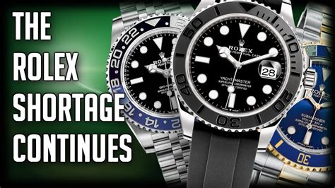 is there still a rolex shortage